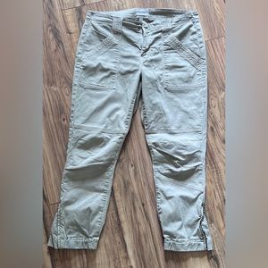 FRAME Stitched Cuffed Moto Pants